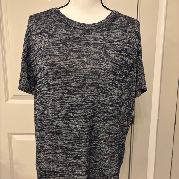 Rag & Bone grey basic pocket short sleeve oversized tee size XS - Picture 3 of 14